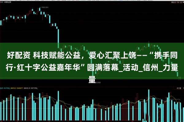好配资 科技赋能公益，爱心汇聚上饶——“携手同行·红十字公益嘉年华”圆满落幕_活动_信州_力量